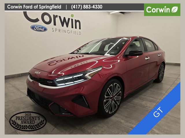 Currant Red 2024 Kia Forte Sedan Front-Wheel Drive 7-Speed Automatic