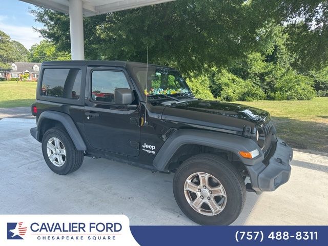 Black Clearcoat 2020 Jeep Wrangler SUV / Crossover Four-Wheel Drive 8-Speed Automatic