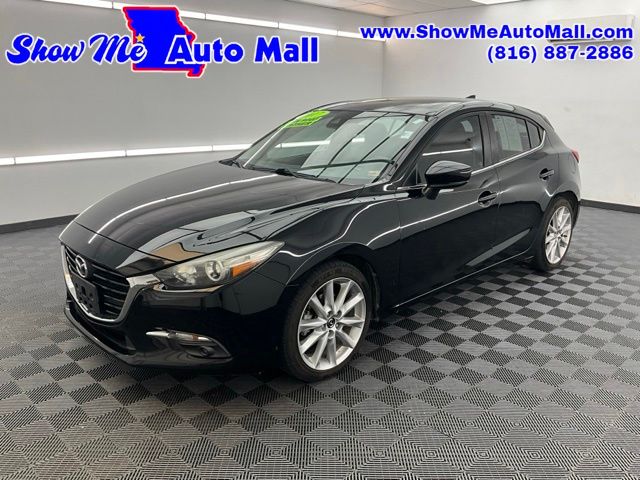 Jet Black Mica 2017 Mazda MAZDA3 Hatchback Front-Wheel Drive 6-Speed Automatic