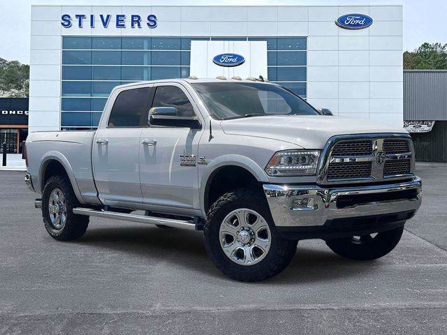 Bright White Clearcoat 2014 RAM 3500 Laramie Crew Cab 4WD Pickup Truck Four-Wheel Drive 6-Speed Automatic