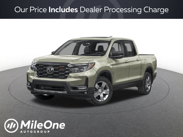 Ash Green Metallic 2026 Honda Ridgeline Pickup Truck All-Wheel Drive 9-Speed Automatic
