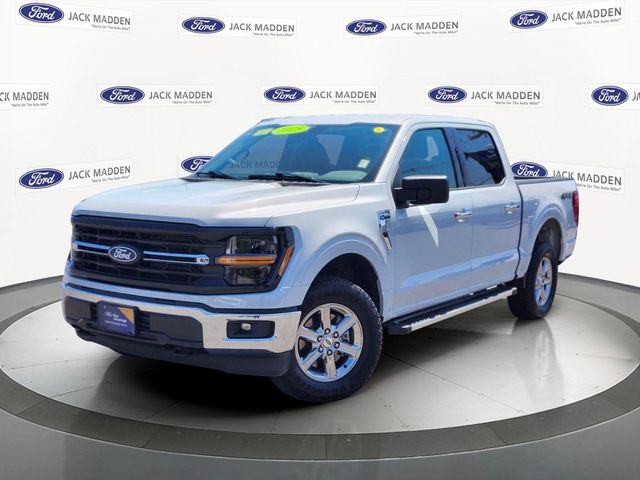 White Metallic 2025 Ford F-150 Pickup Truck Four-Wheel Drive Automatic