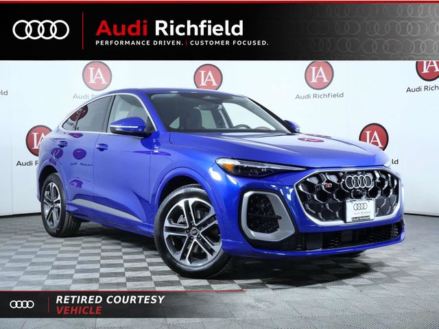 Blue Metallic 2025 Audi Q5 Sportback Sedan All-Wheel Drive 7-Speed Automatic