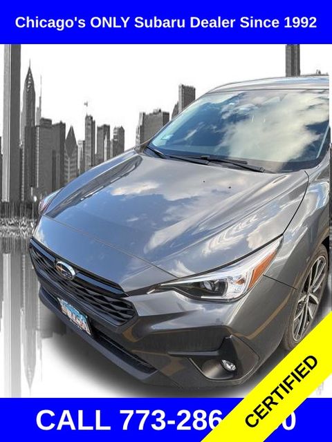 Magnetite Gray Metallic 2024 Subaru Impreza Sport AWD Wagon All-Wheel Drive Continuously Variable Transmission