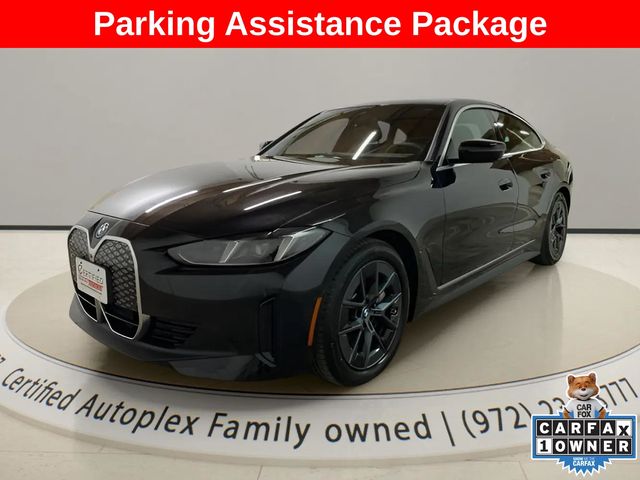 Black Sapphire Metallic 2025 BMW i4 xDrive40 Gran Coupe AWD Sedan All-Wheel Drive Automatic