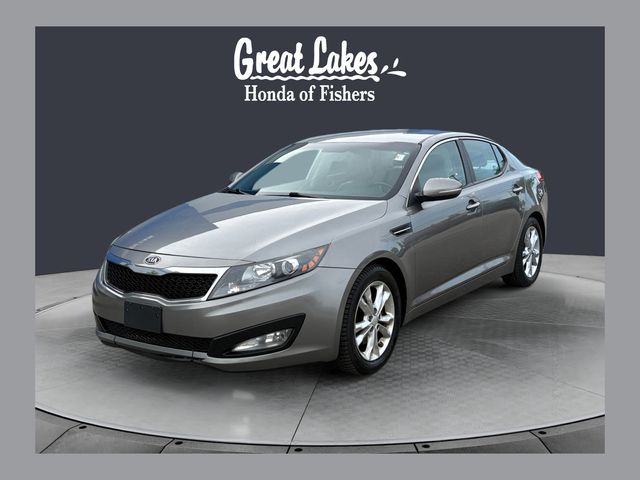 Metal Bronze 2012 Kia Optima EX Sedan Front-Wheel Drive 6-Speed Automatic