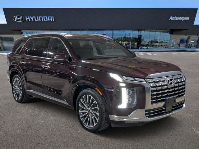 Red (Burgundy) 2024 Hyundai Palisade Calligraphy AWD SUV / Crossover All-Wheel Drive 8-Speed Automatic