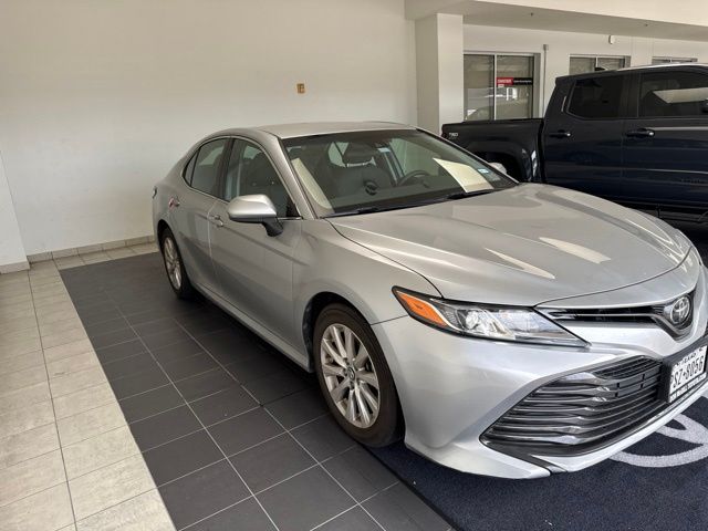 2018 Toyota Camry LE Silver at Genesis of Spring