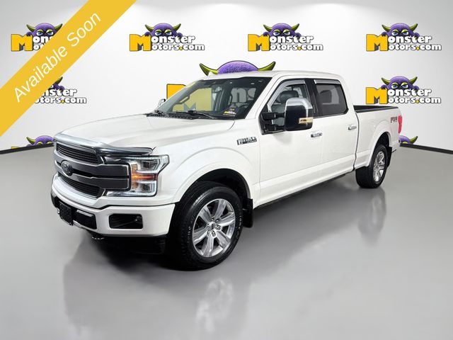 Gray 2019 Ford F-150 Pickup Truck Four-Wheel Drive Automatic