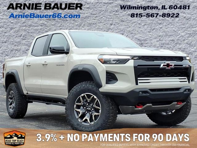 White Sands 2026 Chevrolet Colorado ZR2 Crew Cab 4WD Pickup Truck Four-Wheel Drive 8-Speed Automatic