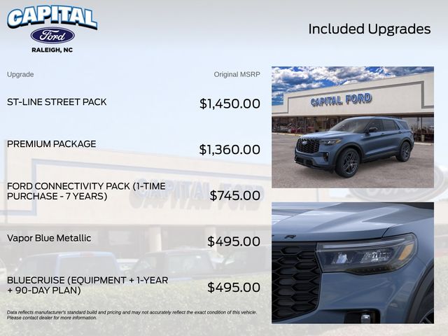 New 2026 Vapor Blue Metallic Ford ST-Line image 5