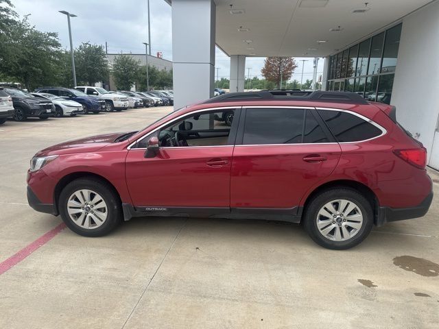 Crimson Red Pearl 2018 Subaru Outback 2.5i Premium AWD Wagon All-Wheel Drive Continuously Variable Transmission