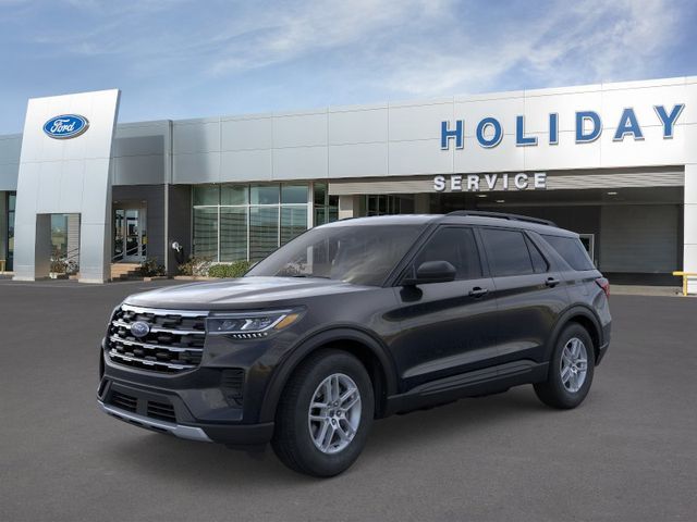 Agate Black Metallic 2026 Ford Explorer SUV / Crossover Rear-Wheel Drive Automatic