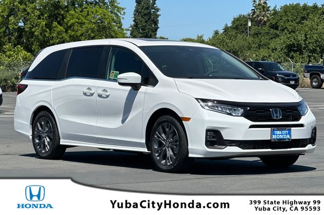 Platinum White Pearl 2026 Honda Odyssey Minivan Front-Wheel Drive Automatic