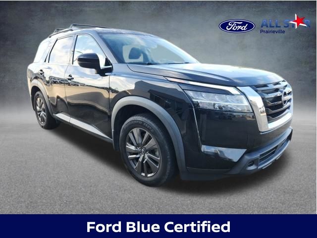 Super Black 2022 Nissan Pathfinder SV FWD SUV / Crossover Front-Wheel Drive 9-Speed Automatic
