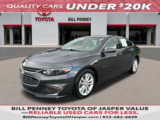 Nightfall Gray Metallic 2016 Chevrolet Malibu Sedan Front-Wheel Drive 6-Speed Automatic