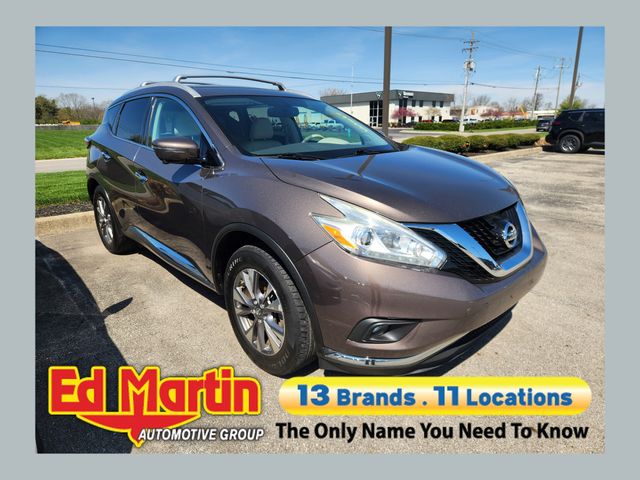 Java Metallic 2016 Nissan Murano SL AWD SUV / Crossover All-Wheel Drive Continuously Variable Transmission