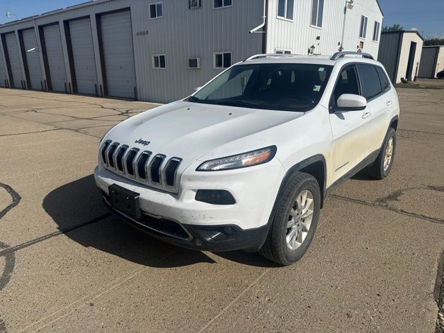 2016 Bright White Clearcoat Jeep Cherokee Limited 4X4 SUV