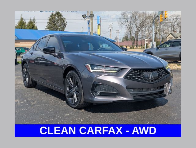 2021 Acura TLX SH-AWD with A-Spec Package Sedan All-Wheel Drive Automatic