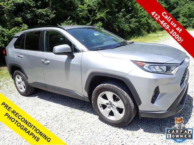 Silver Sky Metallic 2021 Toyota RAV4 SUV / Crossover All-Wheel Drive 8-Speed Automatic