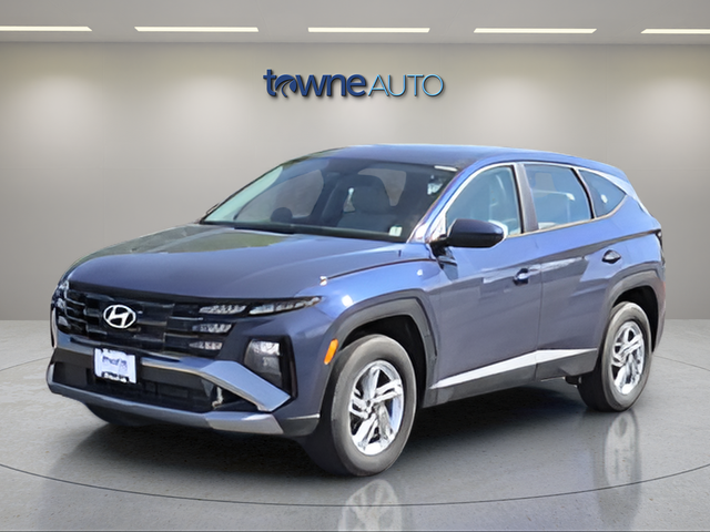 Atlantis Blue 2025 Hyundai Tucson SUV / Crossover All-Wheel Drive 8-Speed Automatic