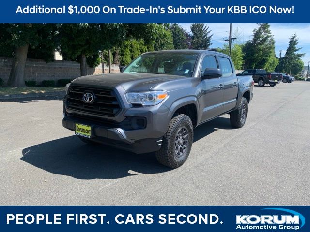 Magnetic Gray Metallic 2016 Toyota Tacoma Pickup Truck Four-Wheel Drive 6-Speed Automatic