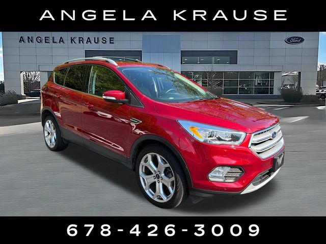 Ruby Red Metallic 2018 Ford Escape SUV / Crossover All-Wheel Drive 6-Speed Automatic