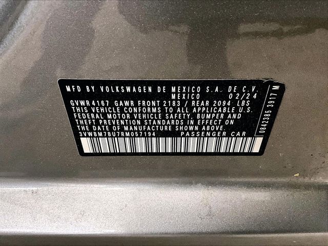 2024 Volkswagen Jetta 1.5T Sport Silver at Bob Ruth Ford