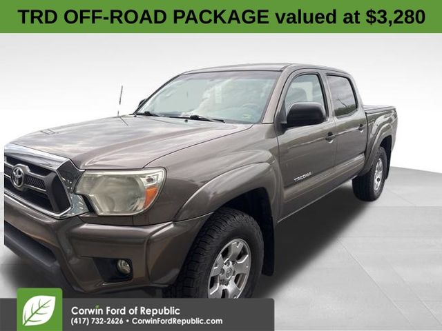 Pyrite Mica 2015 Toyota Tacoma Double Cab V6 TRD Pro Pickup Truck Four-Wheel Drive 6-Speed Manual