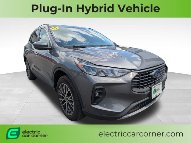 Gray Metallic 2023 Ford Escape Hybrid Plug-in SUV / Crossover Front-Wheel Drive Continuously Variable Transmission