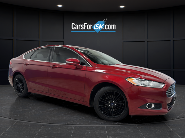 Ruby Red Metallic 2013 Ford Fusion Sedan Front-Wheel Drive 6-Speed Automatic