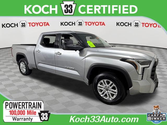 Celestial Silver Metallic 2023 Toyota Tundra Pickup Truck Four-Wheel Drive Automatic