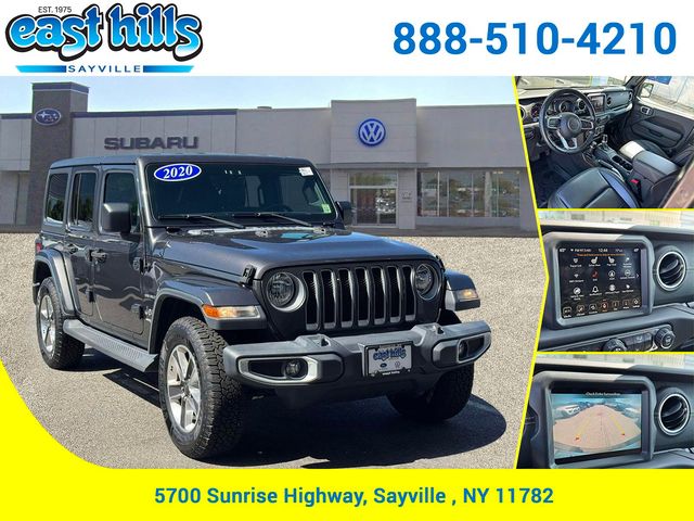 Gray (Granite Crystal Metallic Clearcoat) 2020 Jeep Wrangler SUV / Crossover Four-Wheel Drive 8-Speed Automatic