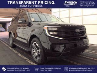 Agate Black Metallic 2025 Ford Expedition SUV / Crossover Four-Wheel Drive Automatic