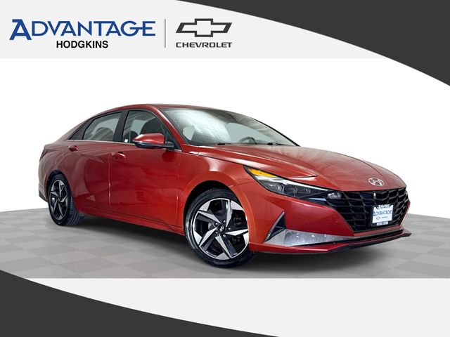 Lava Orange 2021 Hyundai Elantra Sedan Front-Wheel Drive Automatic