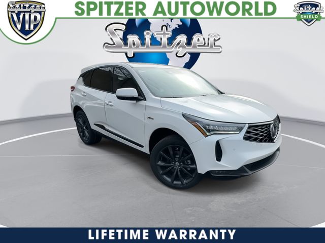 2026 Acura RDX A-Spec Package White at Spitzer Acura