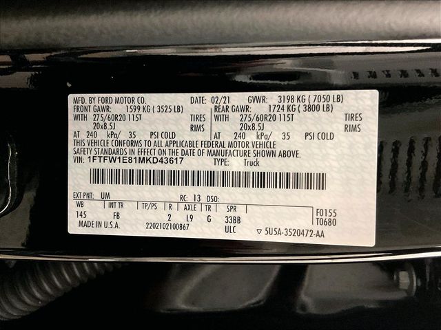 2021 Ford F-150 XLT Black at Phil Fitts Ford
