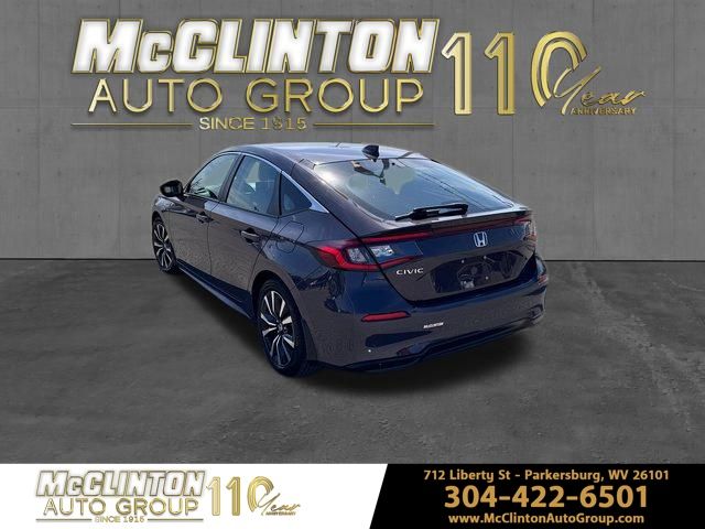 2024 Smokey Mauve Pearl Honda Civic EX-L FWD Hatchback