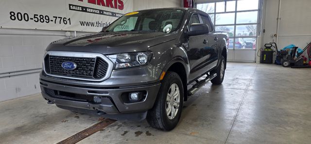Gray (Magnetic) 2019 Ford Ranger XLT SuperCrew 4WD Pickup Truck Four-Wheel Drive Automatic
