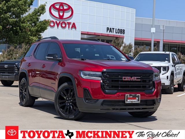 Volcanic Red 2023 GMC Acadia SUV / Crossover Front-Wheel Drive 9-Speed Automatic