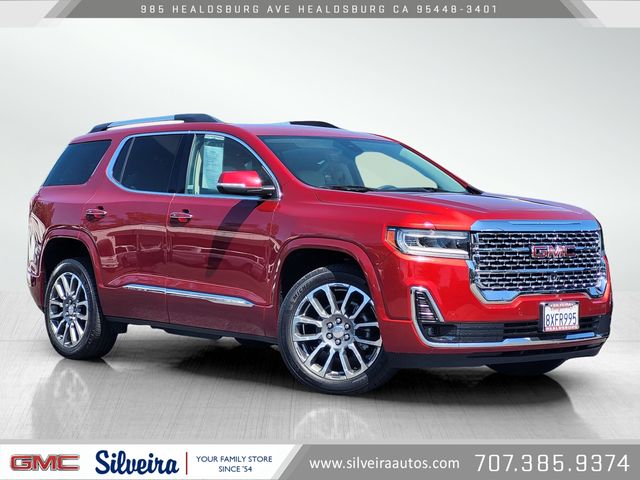 Cayenne Red Tintcoat 2021 GMC Acadia SUV / Crossover Four-Wheel Drive 9-Speed Automatic