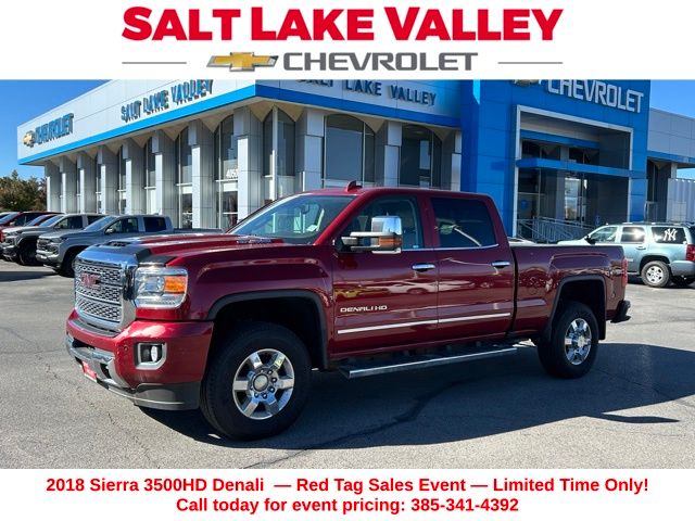 2018 GMC Sierra 3500HD Denali Crew Cab LB DRW 4WD