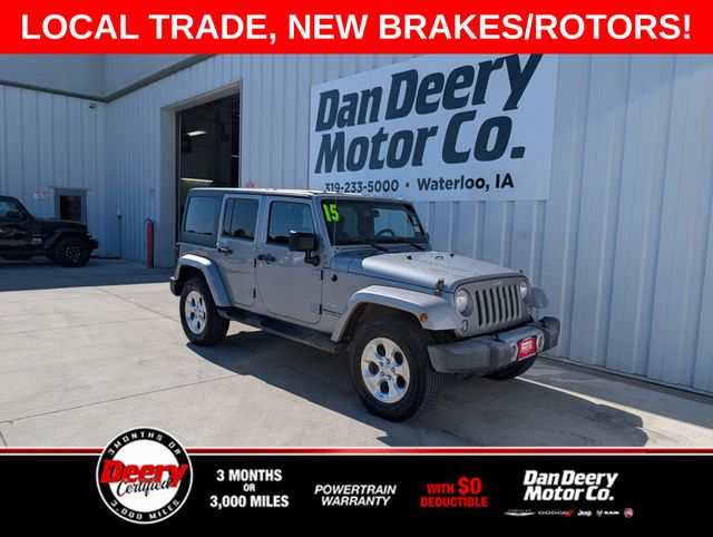  2015 Jeep Wrangler Unlimited Sahara 4WD   