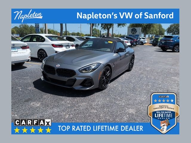 Frozen Gray II Metallic 2023 BMW Z4 Convertible Rear-Wheel Drive 8-Speed Automatic
