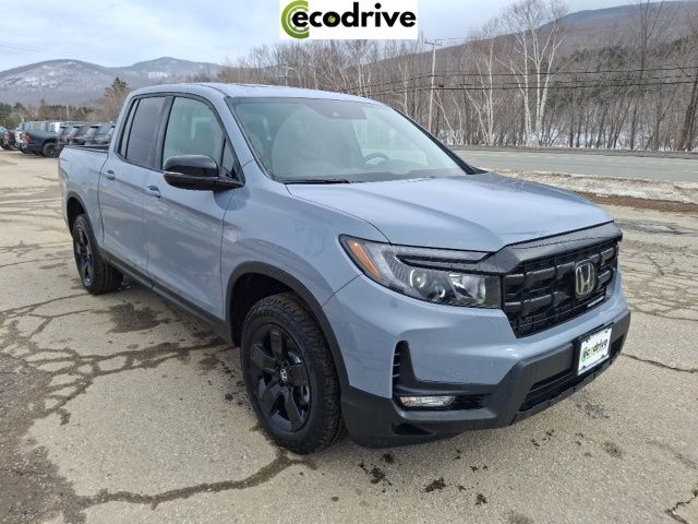 Sonic Gray Pearl 2026 Honda Ridgeline Black Edition AWD Pickup Truck All-Wheel Drive 9-Speed Automatic