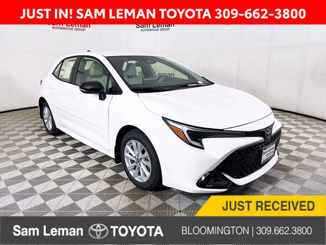 Ice 2026 Toyota Corolla Hatchback SE FWD Hatchback Front-Wheel Drive Continuously Variable Transmission