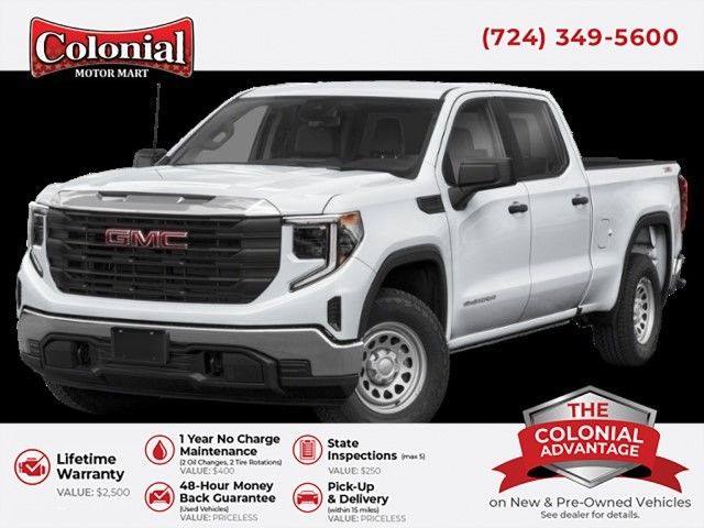 Summit White 2023 GMC Sierra 1500 Pickup Truck Four-Wheel Drive Automatic
