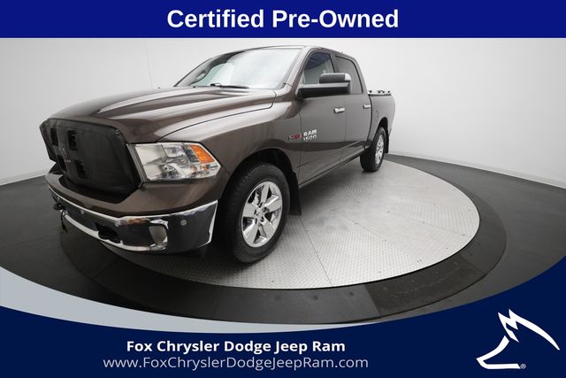 Walnut Brown Metallic Clearcoat 2018 RAM 1500 Pickup Truck Four-Wheel Drive 8-Speed Automatic