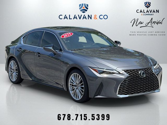 Gray 2023 Lexus IS 300 RWD Sedan Rear-Wheel Drive 8-Speed Automatic