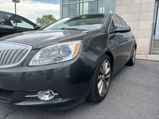 Graphite Gray Metallic 2017 Buick Verano Leather FWD Sedan Front-Wheel Drive 6-Speed Automatic Overdrive